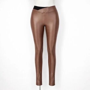 KORAL Brown Lustrous Infinity High Rise Leggings - NWOT - size medium